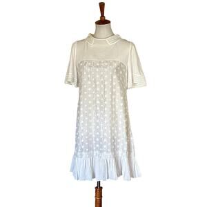 Vintage Development by Erica Davies Cotton Dress, White Size 6